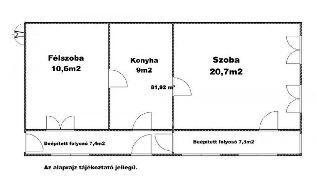 Eladó családi ház, Tiszaörsön 4 M Ft, 1+1 szobás