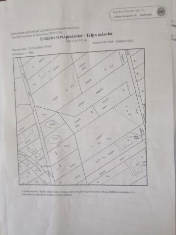 Eladó telek, Tatán 26.9 M Ft / költözzbe.hu