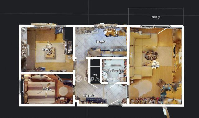 Eladó panellakás, Tiszaújvárosban 35 M Ft, 1+2 szobás