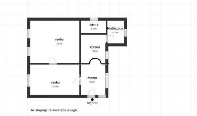 Eladó családi ház, Kunszentmártonban 18.9 M Ft, 2 szobás