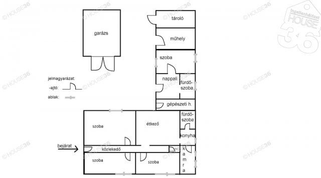 Eladó családi ház, Kunadacson 29.9 M Ft, 4 szobás