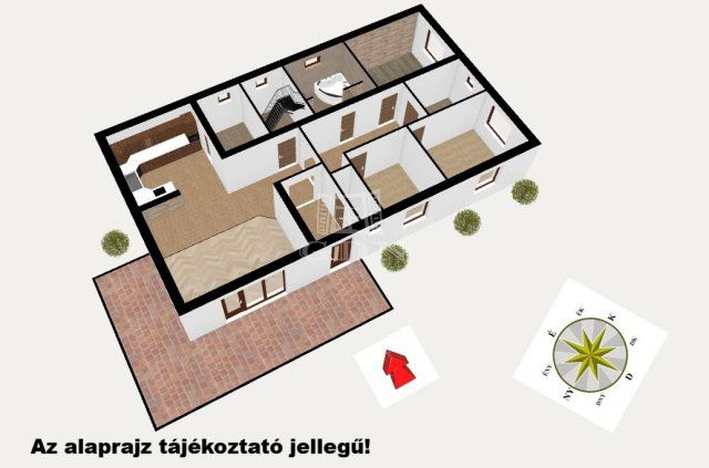 Eladó családi ház, Vecsésen 149.9 M Ft, 5 szobás