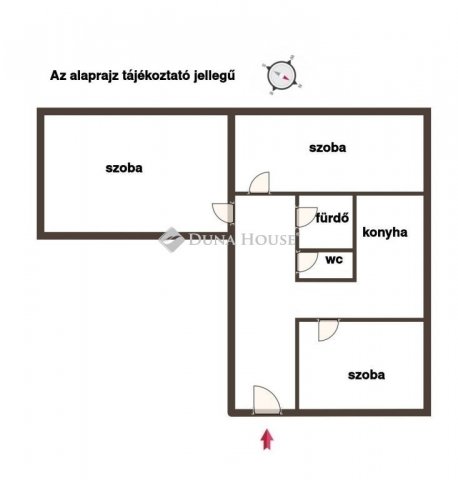 Eladó panellakás, Szegeden 58 M Ft, 3 szobás