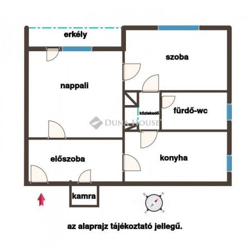 Eladó téglalakás, Kunszentmártonban, Szapáry utcában 23 M Ft