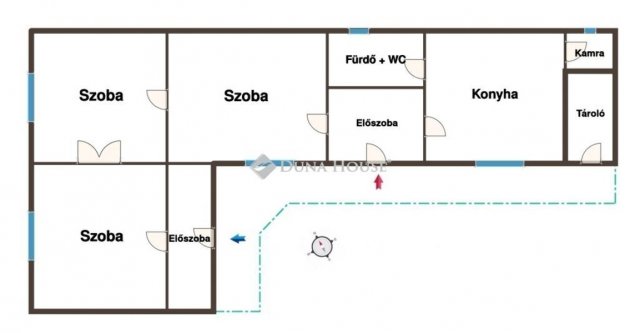 Eladó családi ház, Sárkeresztesen 47.9 M Ft, 3 szobás