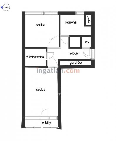 Eladó panellakás, Pécsett 47.9 M Ft, 2 szobás