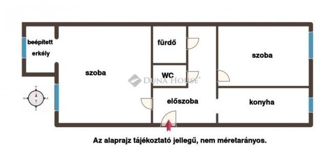 Eladó panellakás, Budapesten, III. kerületben 69.9 M Ft, 2 szobás