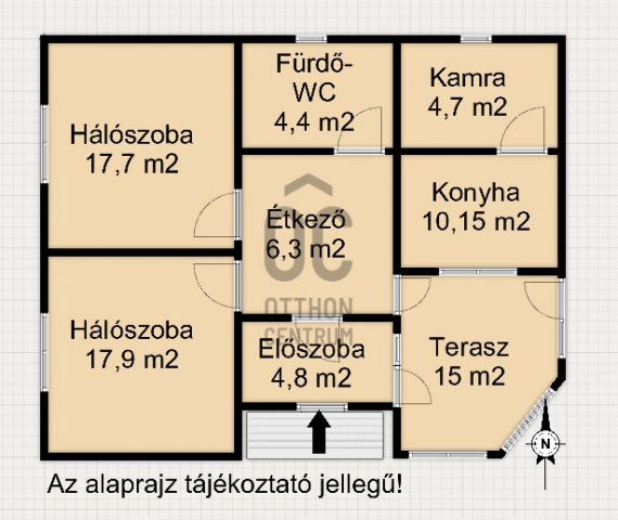 Eladó családi ház, Nagykanizsán 37.9 M Ft, 2 szobás