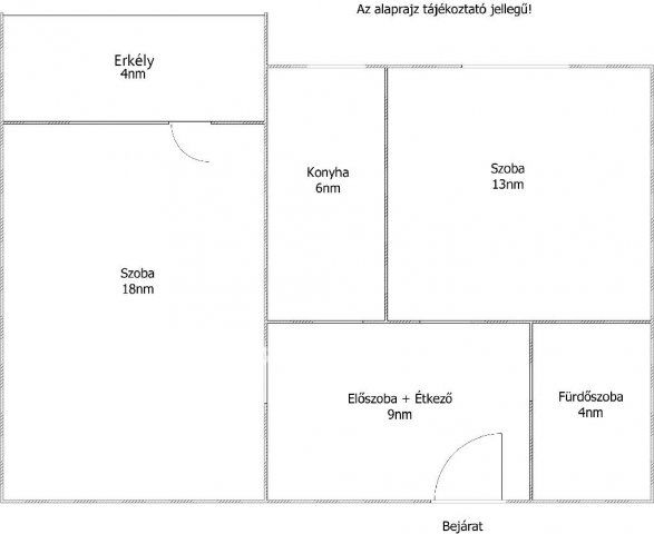 Eladó panellakás, Budapesten, III. kerületben 71.9 M Ft, 2 szobás