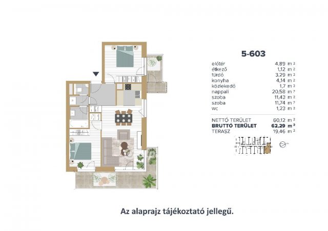Eladó téglalakás, Budapesten, III. kerületben 119.8 M Ft