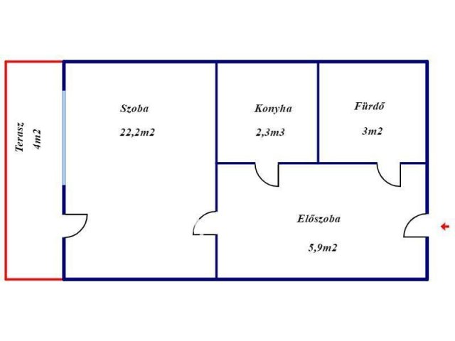Kiadó panellakás, albérlet, Kecskeméten 130 E Ft / hó, 1 szobás