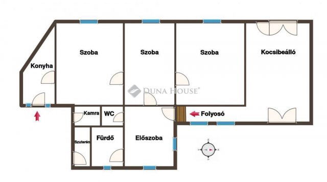 Eladó családi ház, Bólyban 37.9 M Ft, 3 szobás