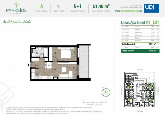Eladó téglalakás, XIII. kerületben, Visegrádi utcában
