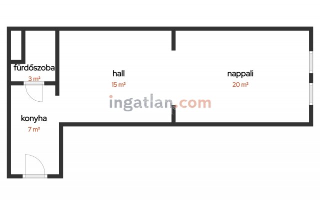 Eladó téglalakás, Budapesten, VIII. kerületben 59.9 M Ft