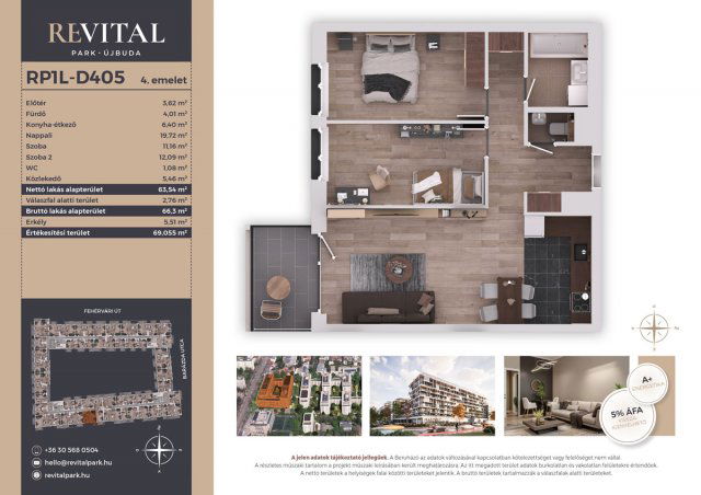 Eladó téglalakás, Budapesten, XI. kerületben, Fehérvári úton