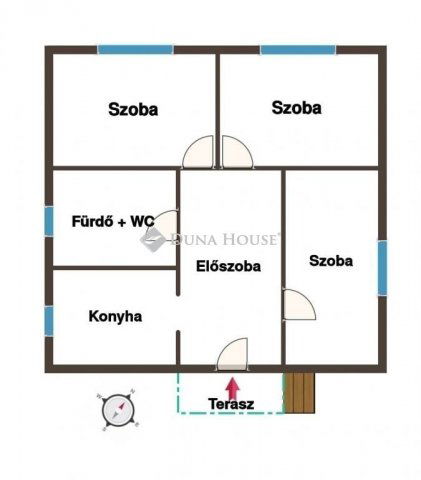 Eladó családi ház, Lovasberényben 62.9 M Ft, 3 szobás