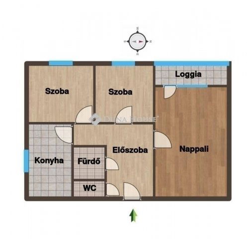 Eladó panellakás, Budapesten, XI. kerületben 89.9 M Ft, 3 szobás