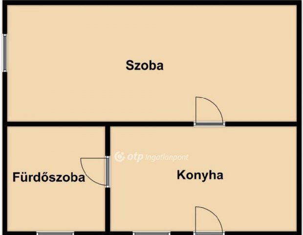 Eladó családi ház, Monostorpályin 25 M Ft, 2 szobás