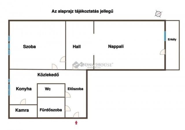 Eladó panellakás, Szegeden 52 M Ft, 2 szobás