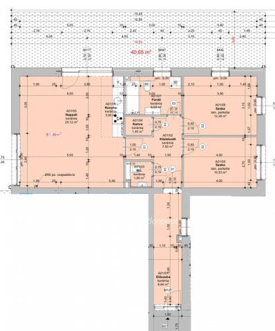 Eladó téglalakás, Szegeden 89.606 M Ft, 3 szobás