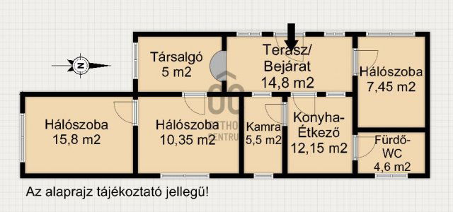 Eladó családi ház, Nagykanizsán 25.9 M Ft, 3 szobás