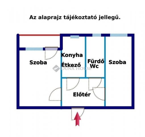 Kiadó panellakás, albérlet, Pécsett 200 E Ft / hó, 2 szobás