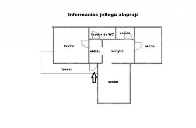 Eladó téglalakás, Debrecenben 36.9 M Ft, 3 szobás