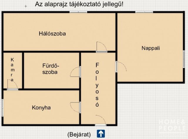 Eladó téglalakás, Hódmezővásárhelyen 30 M Ft, 2 szobás