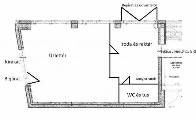 Eladó üzlethelyiség, Szegeden 40.5 M Ft / költözzbe.hu