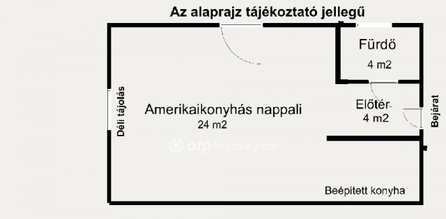 Eladó téglalakás, Budapesten, III. kerületben 64 M Ft, 1 szobás