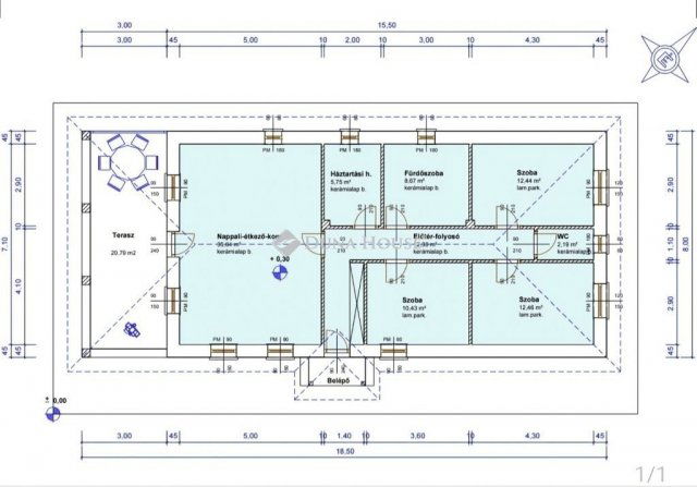Eladó családi ház, Ócsán 94.9 M Ft, 4 szobás