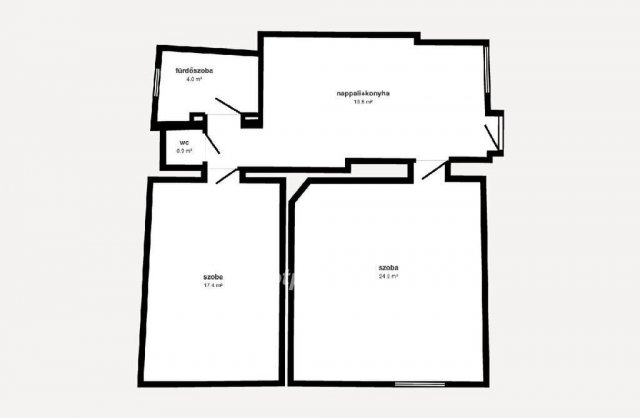 Eladó családi ház, Nagykállóban 27 M Ft, 2 szobás