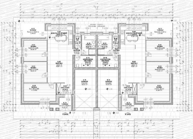 Eladó ikerház, Nyírpazonyon 76.99 M Ft, 3 szobás