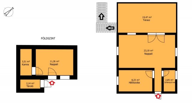 Eladó nyaraló, Bükkaranyosban 8.9 M Ft, 1+1 szobás