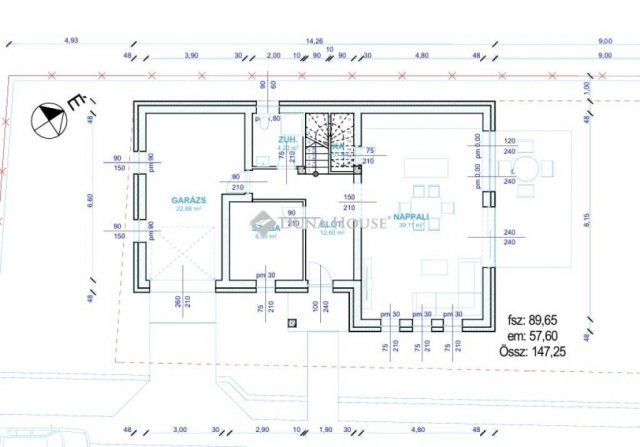 Eladó ikerház, Gyálon 144.9 M Ft, 5 szobás