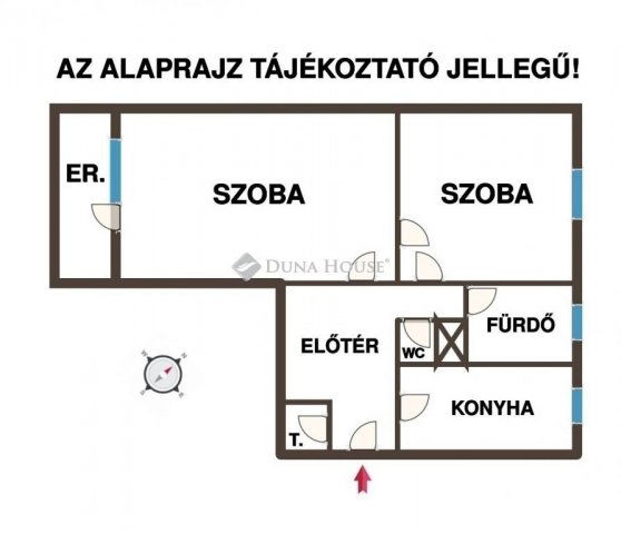 Eladó téglalakás, Budapesten, X. kerületben 59.9 M Ft, 2 szobás