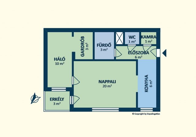 Kiadó téglalakás, albérlet, II. kerületben, Apostol utcában