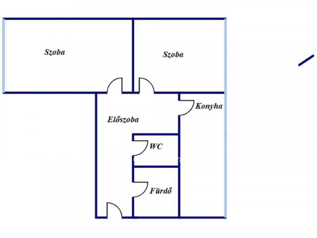 Eladó téglalakás, Egerben 38.99 M Ft, 2 szobás