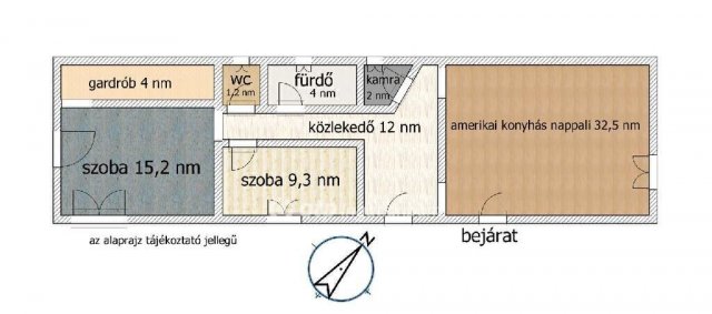 Eladó családi ház, Bugyin 53.9 M Ft, 3 szobás