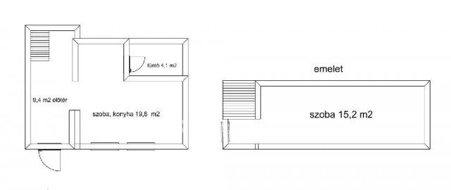 Eladó családi ház, Tárnokon 45 M Ft, 2 szobás