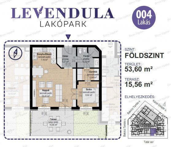 Eladó téglalakás, Kecskeméten 76.5 M Ft, 1 szobás