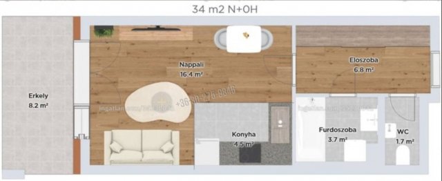 Eladó téglalakás, Budapesten, XI. kerületben 61.2 M Ft, 2 szobás