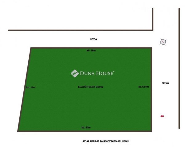 Eladó telek, Szentmártonkátán 10.9 M Ft / költözzbe.hu