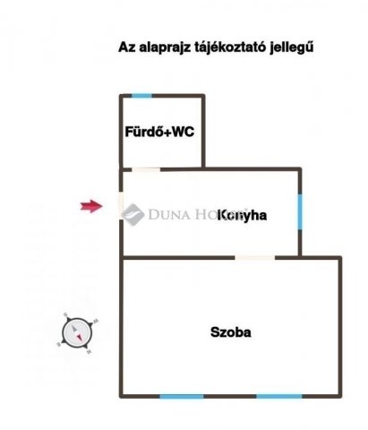 Eladó téglalakás, Budapesten, VIII. kerületben 44.9 M Ft