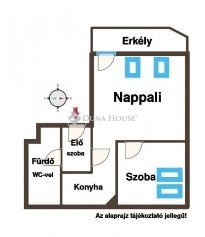 Eladó téglalakás, Budapesten, XIV. kerületben 75 M Ft, 2 szobás