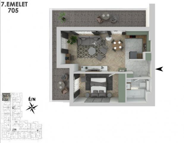Eladó téglalakás, Budapesten, XIII. kerületben 96.3 M Ft