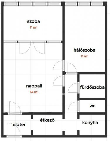 Eladó panellakás, Budapesten, XI. kerületben 75 M Ft, 1+2 szobás