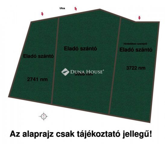 Eladó mezogazdasagi ingatlan, Versegen 11.2 M Ft