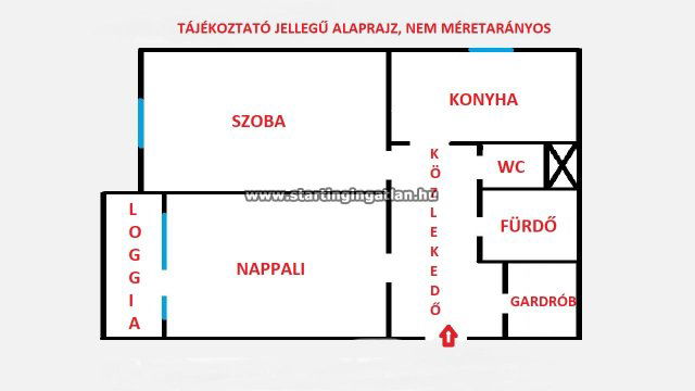 Eladó panellakás, Budapesten, IV. kerületben, Rózsa utcában