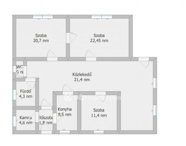 Eladó családi ház, Decsen 27.5 M Ft, 2+1 szobás